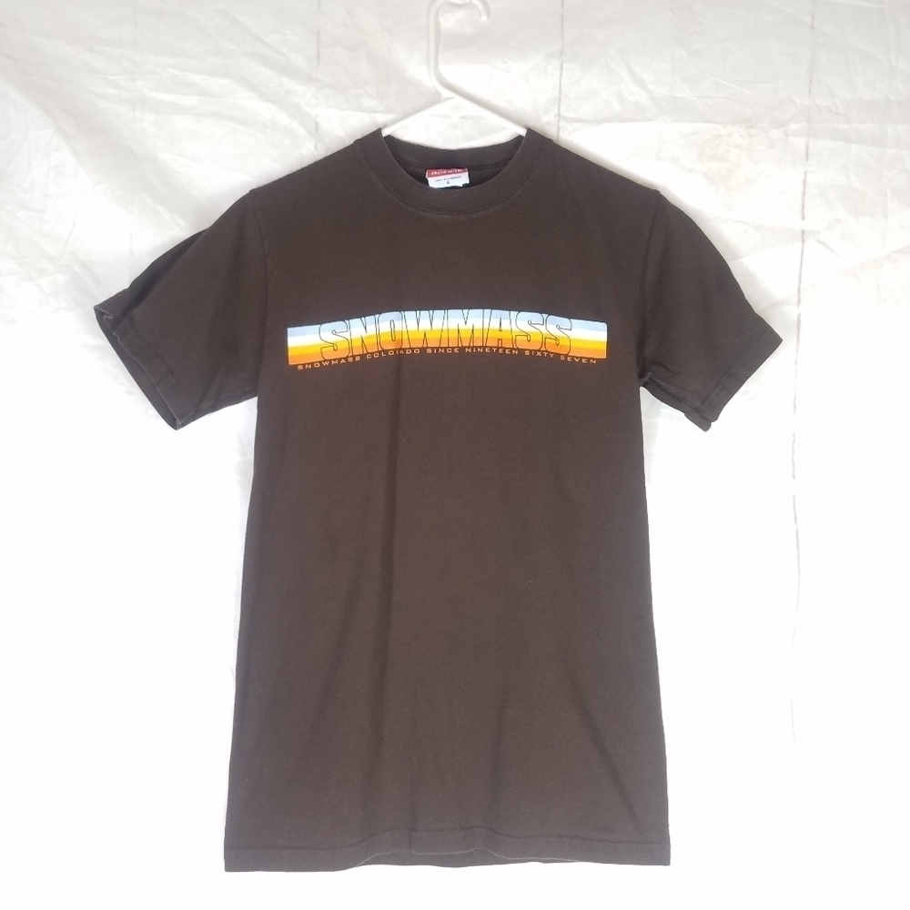Champion authentic Snowmass brown t-shirt